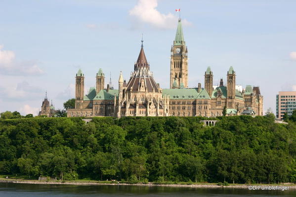 View of the Houses of Parliament, Ottawa