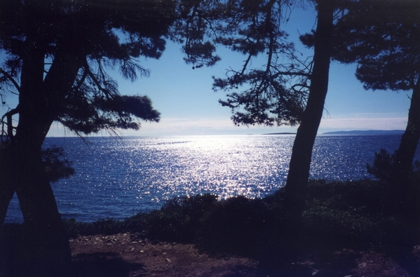 Rab View of Adriatic Sea