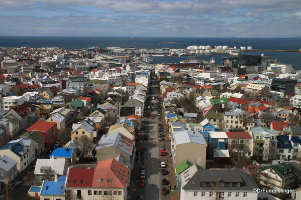 Reykjavik, viewed from Hallgrimskirkja