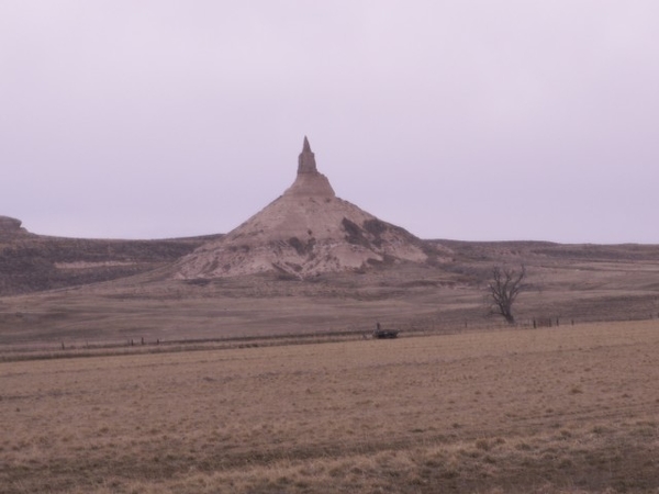 Scotts Bluff - Chimney-Rock