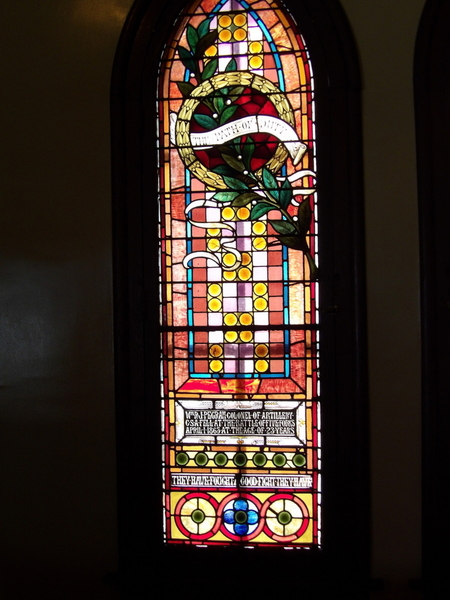 Soldier Stained Glass Window 3