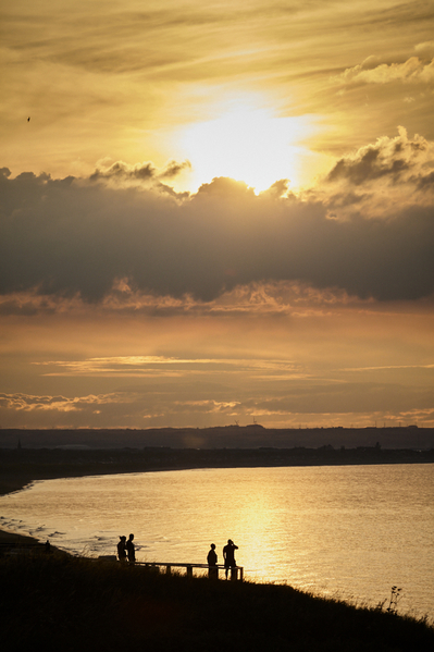 Sunset - Saltburn.