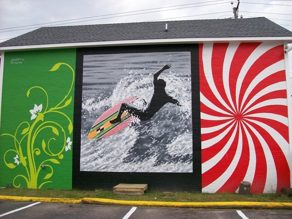 Surfing Mural