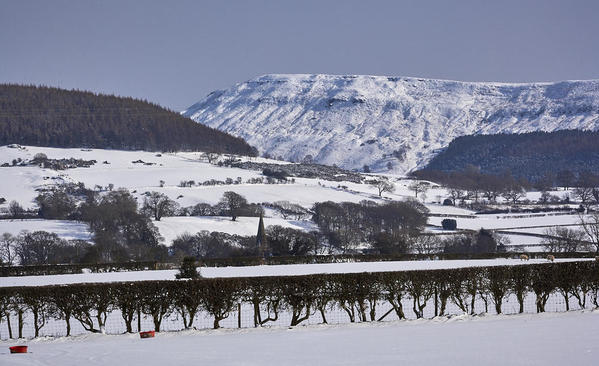 Swainby Village and Cleveland Hills.