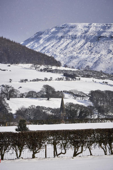 Swainby Village and All Saints Church.