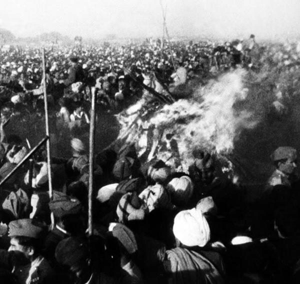 The Last Journey of Mahatma Gandhi - February 1948 (15)