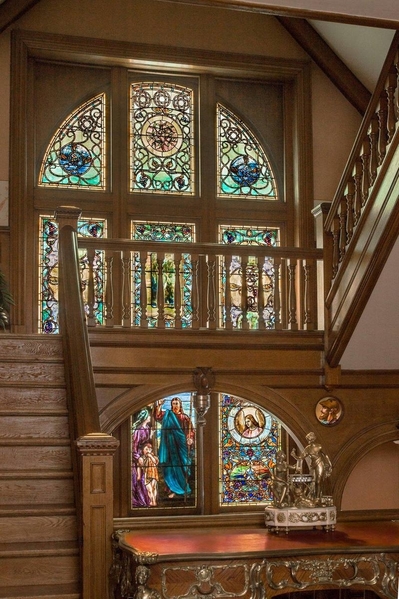 Tiffany Stained Glass Window