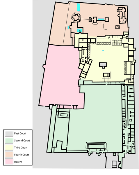 Topkapi_Palace_overview_EN.svg