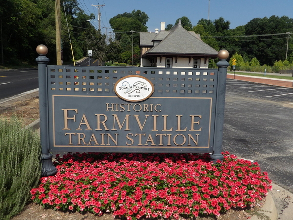 Train Station Signage