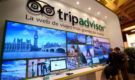 Tripadvisor. Photo: Gerard Julien AFP