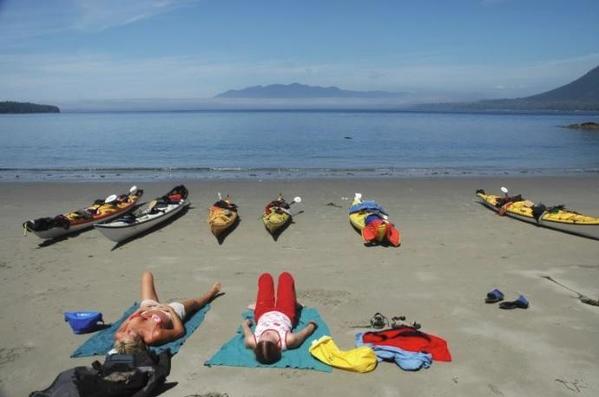 Vargas Island Tofino (Photo by Kayak B.C.) 