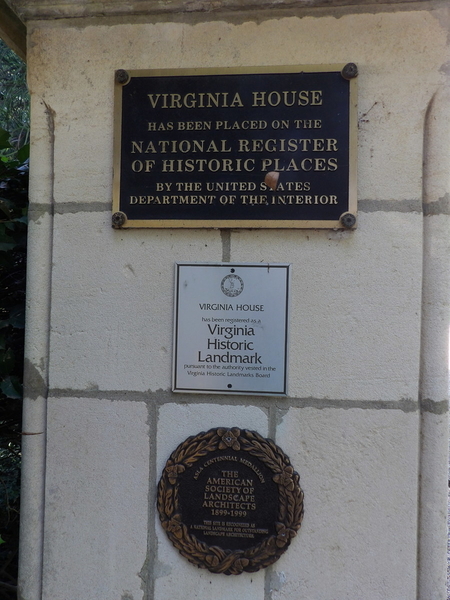 Virginia House Plaques