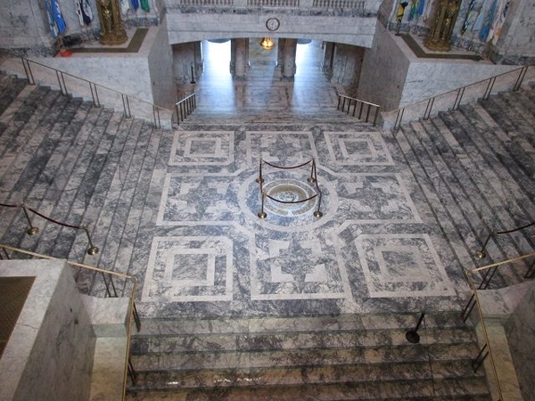 Washington State Capitol - Stairs