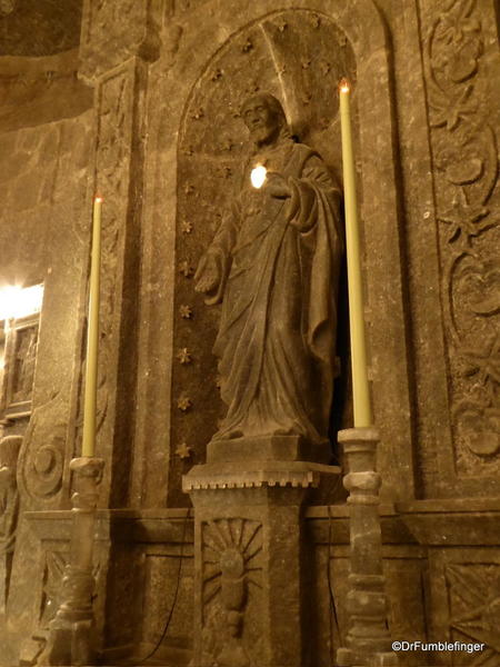 Chapel of St. Kinga, Wieliczka Salt Mine.