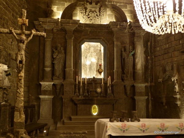 Chapel of St. Kinga, Wieliczka Salt Mine.