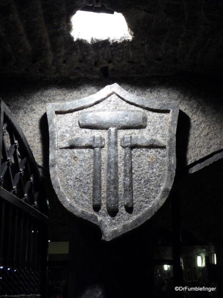 Rock salt exhibit, Wieliczka Salt Mine