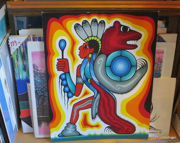 First Nations art, the Forks Market, Winnipeg