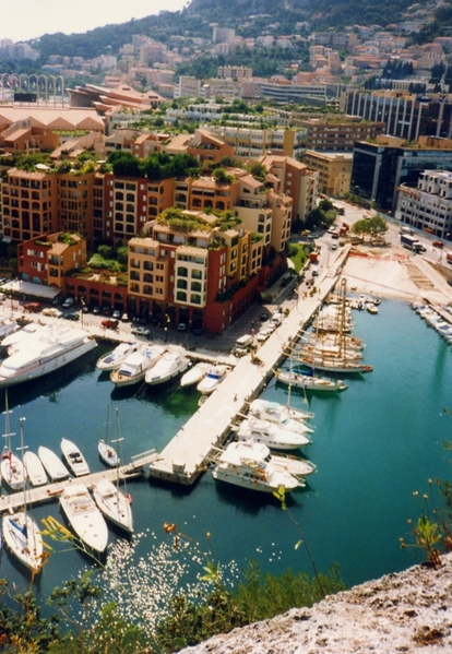 Yacht Harbor Port of Fontvieille