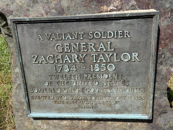 Zachery Taylor Signage