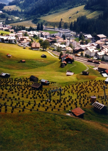 cable car view of St Anton