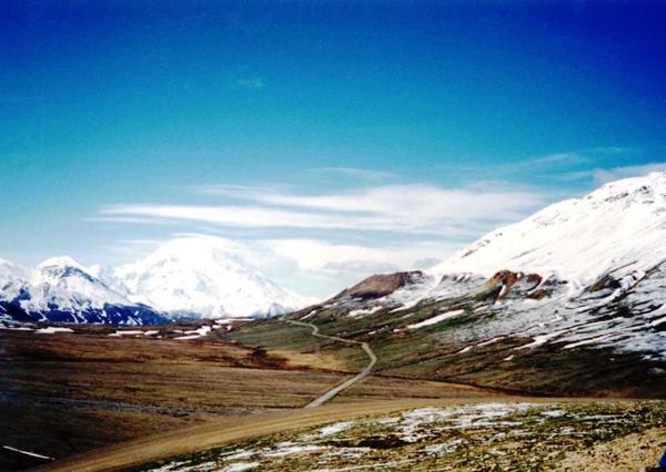 distant view of Denali