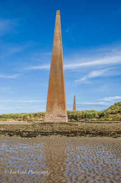 Old Law Beacons, Guile Point, Northumberland, UK