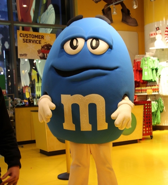 m&m person