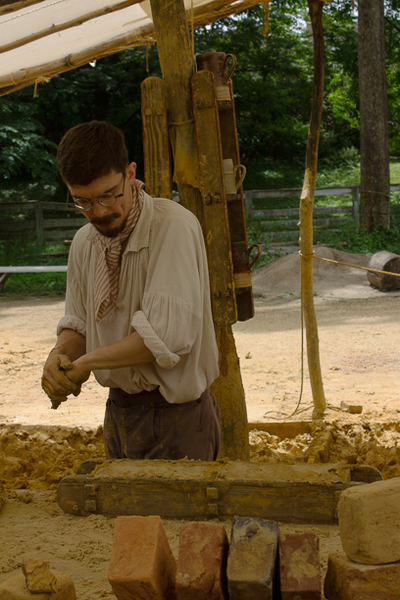 making bricks