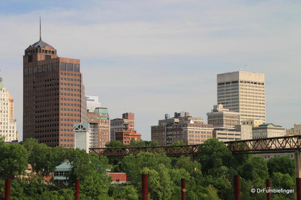 Memphis -- Skyline viewed from Mud Island