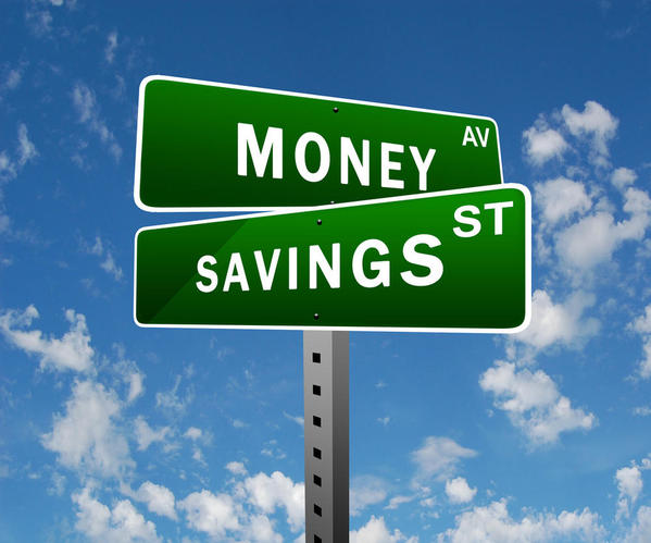 money saving signs