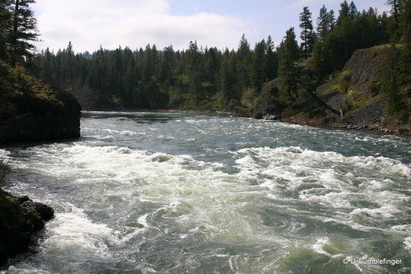 Lower Spokane River -- entry to Bowl & Pitcher