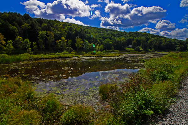 view 18 river clouds